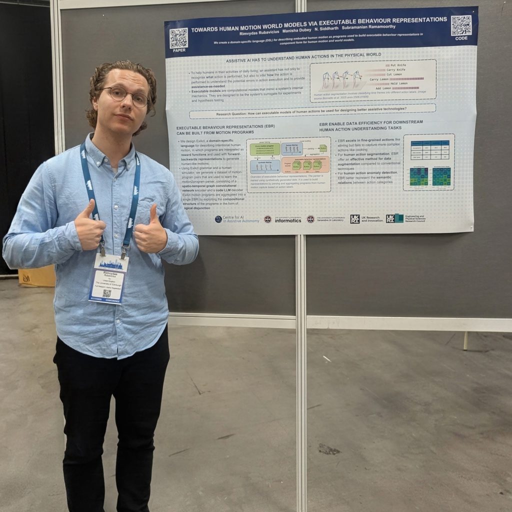 Rim Rubavicius at ECCV2026 Workshop